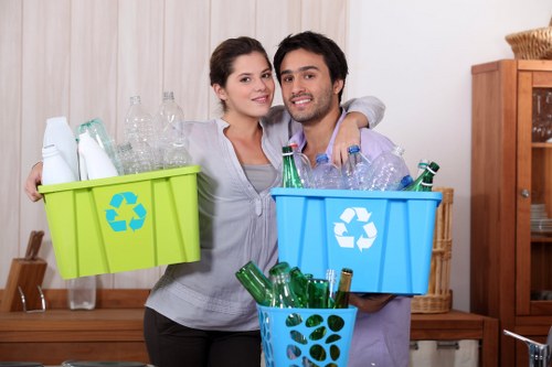 Types of waste managed in Highbury including household and industrial