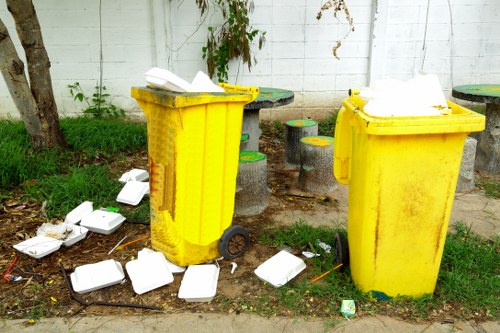 Efficient home clearance professionals at work